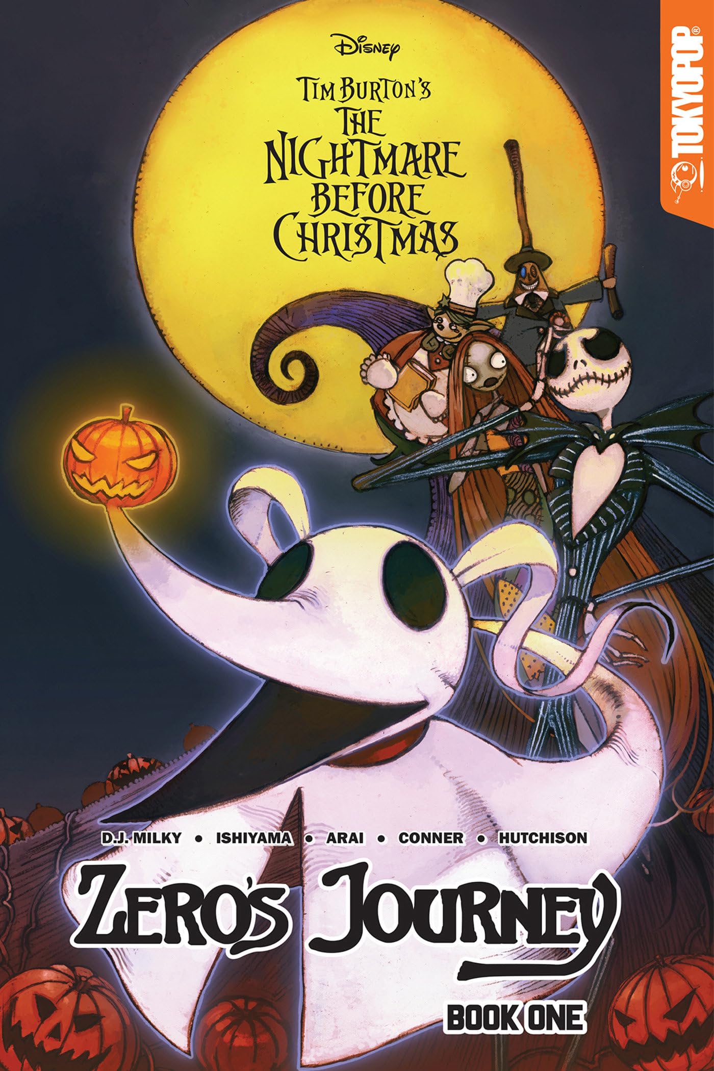 トップス CIVARIZE Nightmare Before Christmas WHT Disney Manga: Tim Burton's the Nightmare Before Christmas - Zero's
